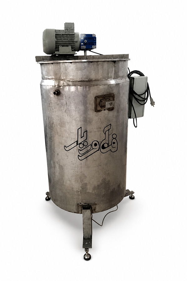 میکسر دوجداره 600 لیتر تولید عطر فناوریار با سنسور وزن
